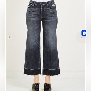 MOTHER Superior The Roller Crop Undome Hem in Of Cats and Kings size 31